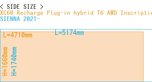 #XC60 Recharge Plug-in hybrid T6 AWD Inscription 2022- + SIENNA 2021-